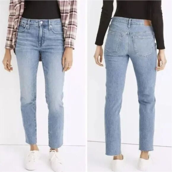 NEW Madewell‎ The Mid-Rise Perfect Vintage Jean in Enmore Wash, 27 - Picture 1 of 16
